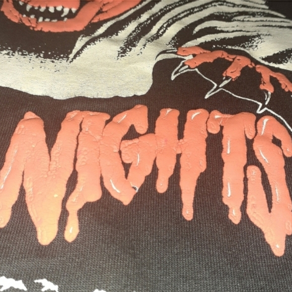 80s Astroworld Fright Nights Vintage Horror Shirt Tee - Picture 5 of 8